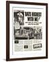 Dodge Ad With Joe Dimaggio-null-Framed Art Print