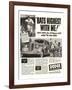 Dodge Ad With Joe Dimaggio-null-Framed Art Print