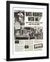 Dodge Ad With Joe Dimaggio-null-Framed Art Print