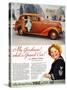 Dodge Automobile Ad, 1936-null-Stretched Canvas