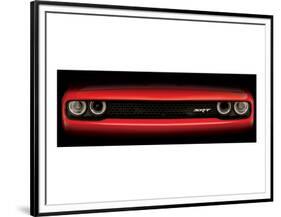 Dodge Challenger SRT-null-Framed Art Print