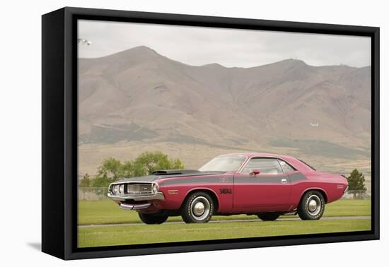 Dodge Challenger TA 1970-Simon Clay-Framed Stretched Canvas