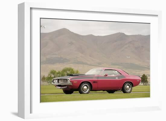 Dodge Challenger TA 1970-Simon Clay-Framed Photographic Print