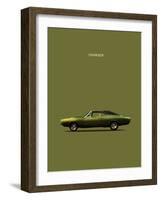 Dodge Charger-Mark Rogan-Framed Art Print