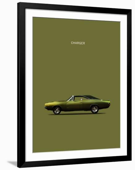 Dodge Charger-Mark Rogan-Framed Art Print