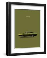 Dodge Charger-Mark Rogan-Framed Art Print