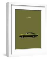 Dodge Charger-Mark Rogan-Framed Art Print