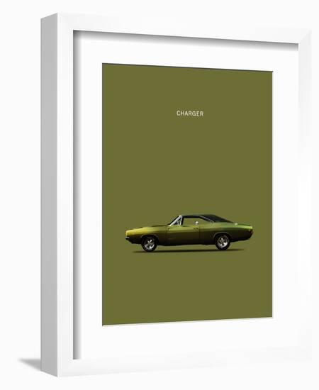 Dodge Charger-Mark Rogan-Framed Art Print