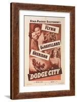 Dodge City, 1939-null-Framed Art Print