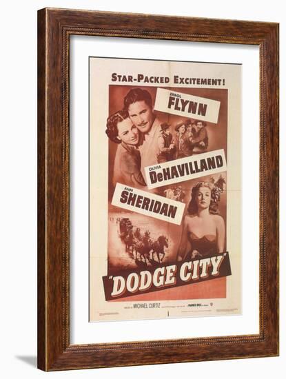 Dodge City, 1939-null-Framed Art Print