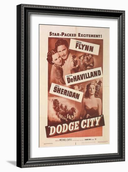 Dodge City, 1939-null-Framed Art Print
