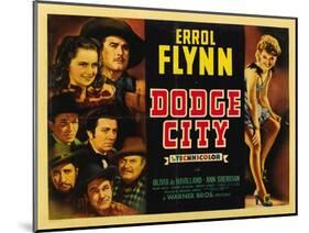 Dodge City, 1939-null-Mounted Art Print