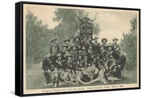 Dodge City Cowboy Band-null-Framed Stretched Canvas