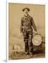 Dodge City Drummer-null-Framed Art Print