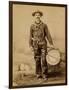 Dodge City Drummer-null-Framed Art Print