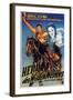 Dodge City, German Movie Poster, 1939-null-Framed Art Print