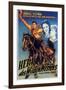 Dodge City, German Movie Poster, 1939-null-Framed Art Print