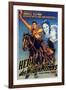 Dodge City, German Movie Poster, 1939-null-Framed Art Print