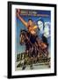 Dodge City, German Movie Poster, 1939-null-Framed Art Print