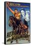 Dodge City, German Movie Poster, 1939-null-Framed Stretched Canvas