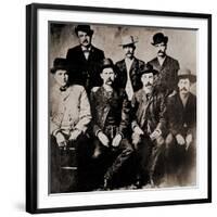 Dodge City Peace Commissioners' Fought to Keep Dodge City Corrupt, 1883-null-Framed Photo