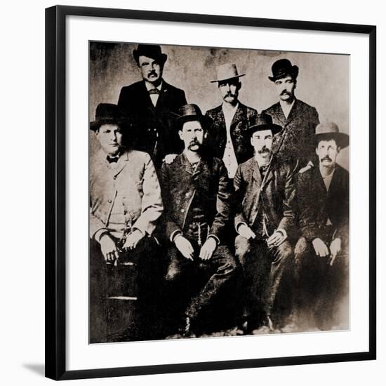 Dodge City Peace Commissioners' Fought to Keep Dodge City Corrupt, 1883-null-Framed Photo