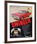 Dodge Dart Swinger 340-null-Framed Art Print