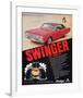 Dodge Dart Swinger 340-null-Framed Art Print