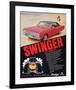 Dodge Dart Swinger 340-null-Framed Art Print