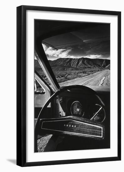 Dodge's Wheel (Death Valley, California, 1977)-Jean-Loup Sieff-Framed Art Print