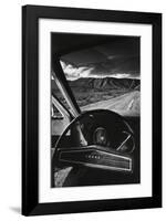 Dodge's Wheel (Death Valley, California, 1977)-Jean-Loup Sieff-Framed Art Print