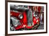 Dodge truck, Jerome, Yavapai County, Arizona, USA-null-Framed Photographic Print