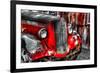 Dodge truck, Jerome, Yavapai County, Arizona, USA-null-Framed Photographic Print