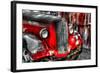 Dodge truck, Jerome, Yavapai County, Arizona, USA-null-Framed Photographic Print