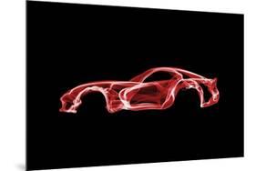 Dodge Viper-Octavian Mielu-Mounted Art Print