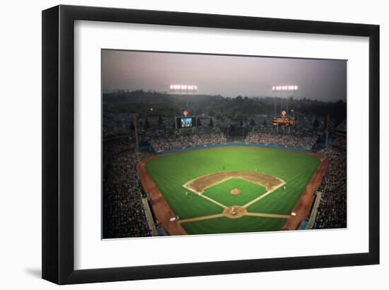 Dodger Park, Los Angeles-Ira Rosen-Framed Art Print
