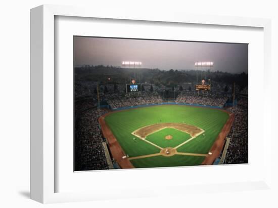 Dodger Park, Los Angeles-Ira Rosen-Framed Art Print