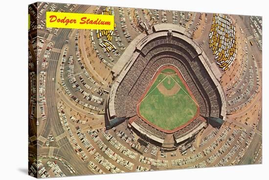 Dodger Stadium, Chavez Ravine-null-Stretched Canvas