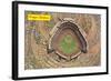 Dodger Stadium, Chavez Ravine-null-Framed Art Print