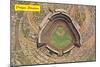 Dodger Stadium, Chavez Ravine-null-Mounted Art Print