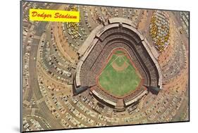 Dodger Stadium, Chavez Ravine-null-Mounted Premium Giclee Print