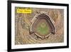 Dodger Stadium, Chavez Ravine-null-Framed Art Print