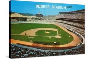 Dodger Stadum, Los Angeles, California-null-Stretched Canvas