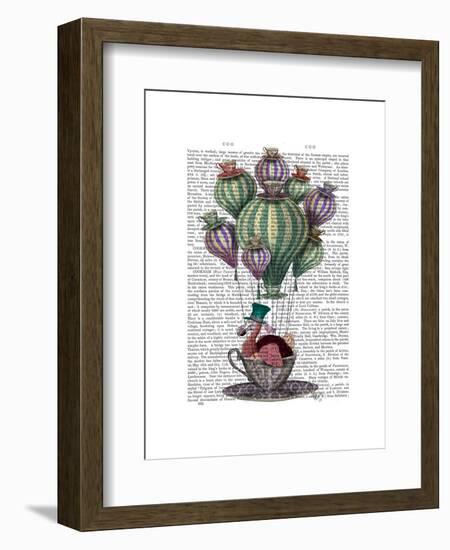 Dodo in Teacup-Fab Funky-Framed Art Print