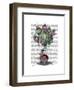 Dodo in Teacup-Fab Funky-Framed Art Print