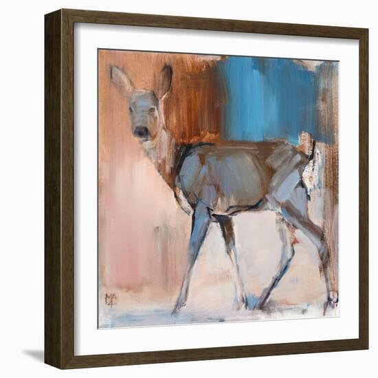 Doe a Deer, 2014,-Mark Adlington-Framed Giclee Print