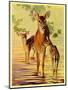 "Doe and Fawns,"April 29, 1933-Jack Murray-Mounted Giclee Print