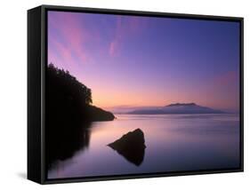 Doe Bay Dawn, Orcas Island, Washington, USA-Rob Tilley-Framed Stretched Canvas