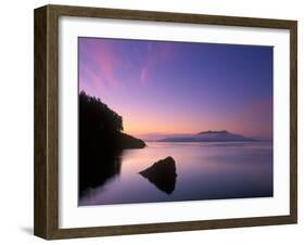 Doe Bay Dawn, Orcas Island, Washington, USA-Rob Tilley-Framed Premium Photographic Print