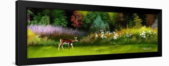 Doe in Spring Glade-Spencer Williams-Framed Giclee Print